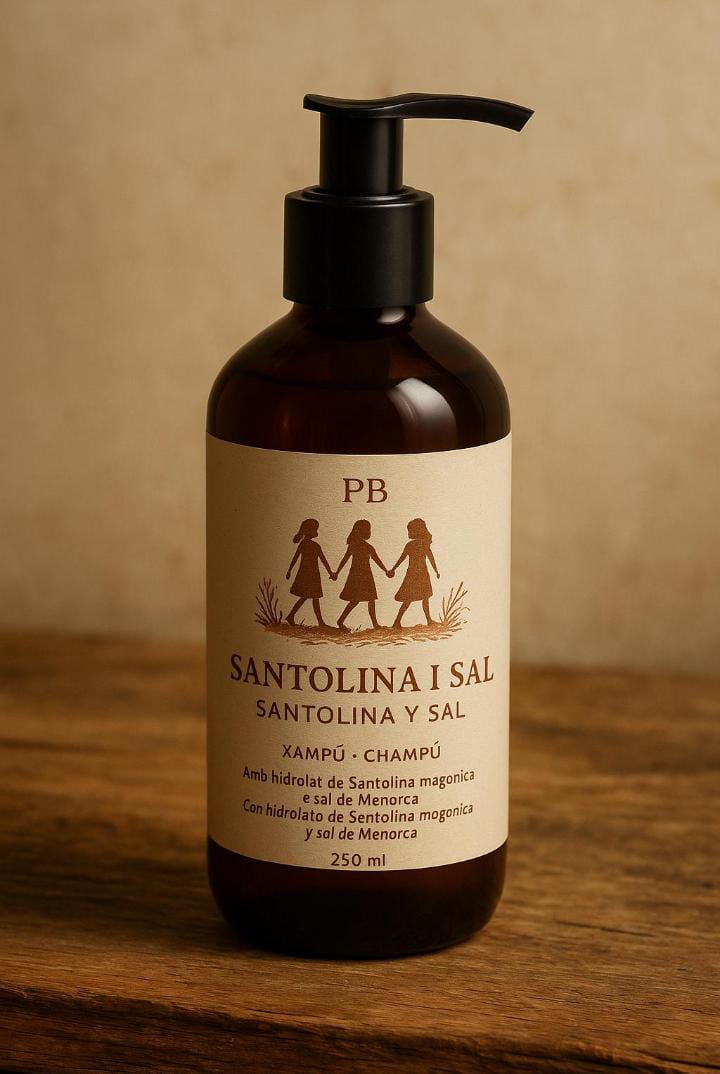 Champú de Santolina y Sal